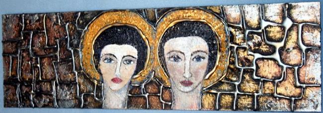 Art: THE ANGELS by Artist LUIZA VIZOLI