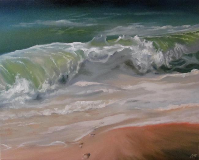 Art: Memories Into the Ocean by Artist Christine E. S. Code ~CES~