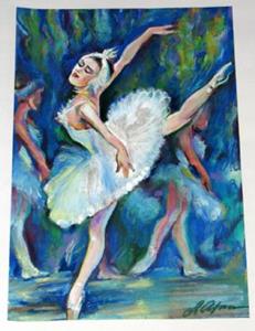 Detail Image for art Dancing in Ballet