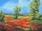 Art: Field of Poppies IV by Artist Torrie Smiley