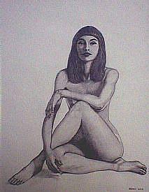 Art: FigureDrawing_275_275.jpg by Artist Pauline Berkes