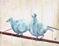 Art: Love Birds by Artist April
