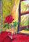 Art: The Birthday Rose by Artist Caite Bonsey