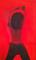 Art: Red Dancer Painting by Artist John Fields