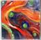Art: Scattered Elements--SOLD by Artist Karina Keri-Matuszak