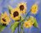 Art: Sunflower by Artist Laurie Justus Pace