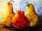 Art: Pears for Amy by Artist Laurie Justus Pace