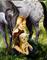 Art: Companions by Artist Laurie Justus Pace