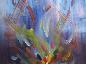 Detail Image for art Brightness of Being--SOLD Detail Image for art Brightness of Being--SOLD