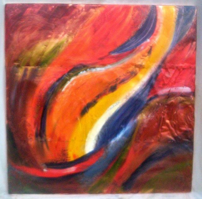 Art: Wrinkles and Rivets--SOLD by Artist Karina Keri-Matuszak