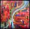 Art: Riverglow--SOLD by Artist Karina Keri-Matuszak