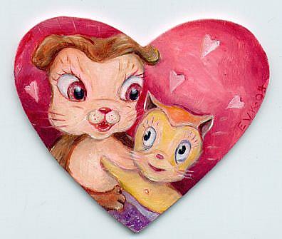 Art: Love by Artist Vicky Knowles