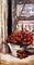 Art: Autumn Rust Mums by Artist Laurie Justus Pace