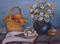 Art: Fruit and Flowers  by Artist Virginia Kilpatrick