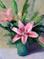 Art: Summer floral by Artist Susan Frank