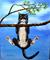 Art: Kitty in Trouble  (sold) by Artist Ulrike 'Ricky' Martin