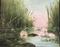 Art: IMG 1524 Lilypad lake 2017 by Artist Marion Dutton