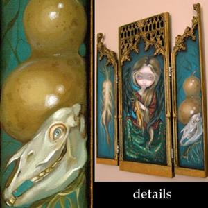 Detail Image for art Mandragora Triptych