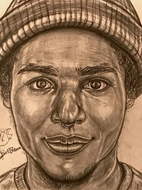 Art: RICKY. by Artist William Powell Brukner
