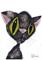 Art: STANLEY THE CAT c222 by Artist Dawn Barker