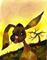 Art: SUNSET HARE h1555a by Artist Dawn Barker