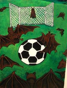 Detail Image for art Soccer Gone Batty