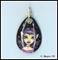 Art: Magenta Fairy Pendant by Artist Elaina Wagner