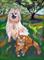 Art: Buddy & Maggie by Artist Shoshana Avramovitz