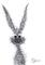 Art: HAIRY HARE h2506 by Artist Dawn Barker