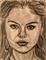 Art: SELENA GORGEOUS GOMEZ. by Artist William Powell Brukner