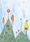 Art: Fruit and Mushroom Mountains-Sold by Artist Sherry Key