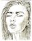 Art: Woman Sketch by Artist Nata ArtistaDonna