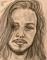 Art: GABRIEL. by Artist William Powell Brukner