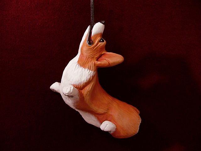 Art: Corgi Ornament V by Artist Camille Meeker Turner