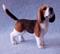 Art: 1/12th Dollhouse Scale Beagle by Artist Camille Meeker Turner