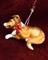 Art: Mini Collie Christmas Ornament by Artist Camille Meeker Turner