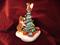 Art: Corgi Christmas Candy/Treat Jar by Artist Camille Meeker Turner