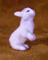 Art: Furred Bunny Rabbit by Artist Camille Meeker Turner