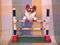 Art: Corgi & Agility Hurdle by Artist Camille Meeker Turner