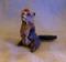 Art: 1/12th Scale Groundhog by Artist Camille Meeker Turner