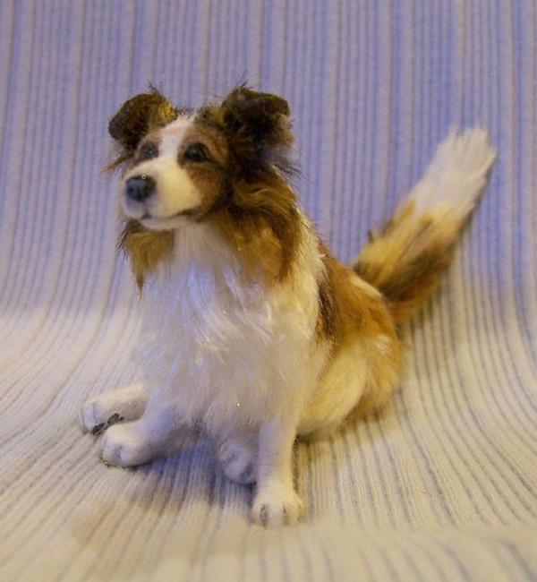 Art: Custom Sheltie by Artist Camille Meeker Turner