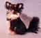 Art: Silk Furred Chihuahua by Artist Camille Meeker Turner