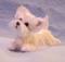 Art: Silk Furred Westie by Artist Camille Meeker Turner