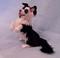 Art: Silk Furred Border Collie by Artist Camille Meeker Turner