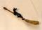 Art: Black Cat on Broomstick, Joyride! by Artist Camille Meeker Turner