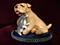 Art: Soft Coated Wheaten Terrier & Bunny by Artist Camille Meeker Turner