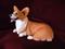 Art: Happy Corgi by Artist Camille Meeker Turner