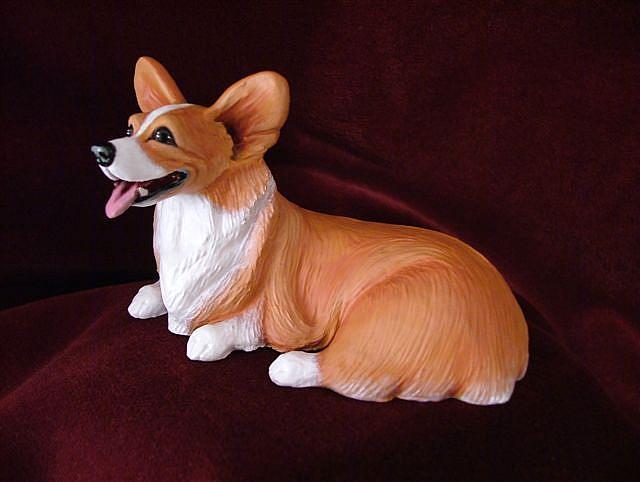 Art: Happy Corgi by Artist Camille Meeker Turner