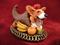 Art: Corgi Thanksgiving by Artist Camille Meeker Turner
