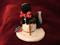 Art: Skunk Snowman by Artist Camille Meeker Turner